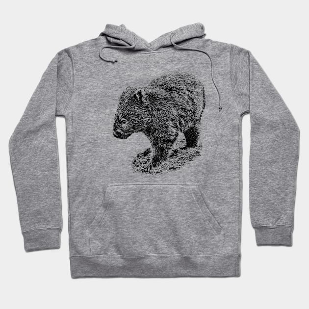 Wombat Hoodie by Guardi